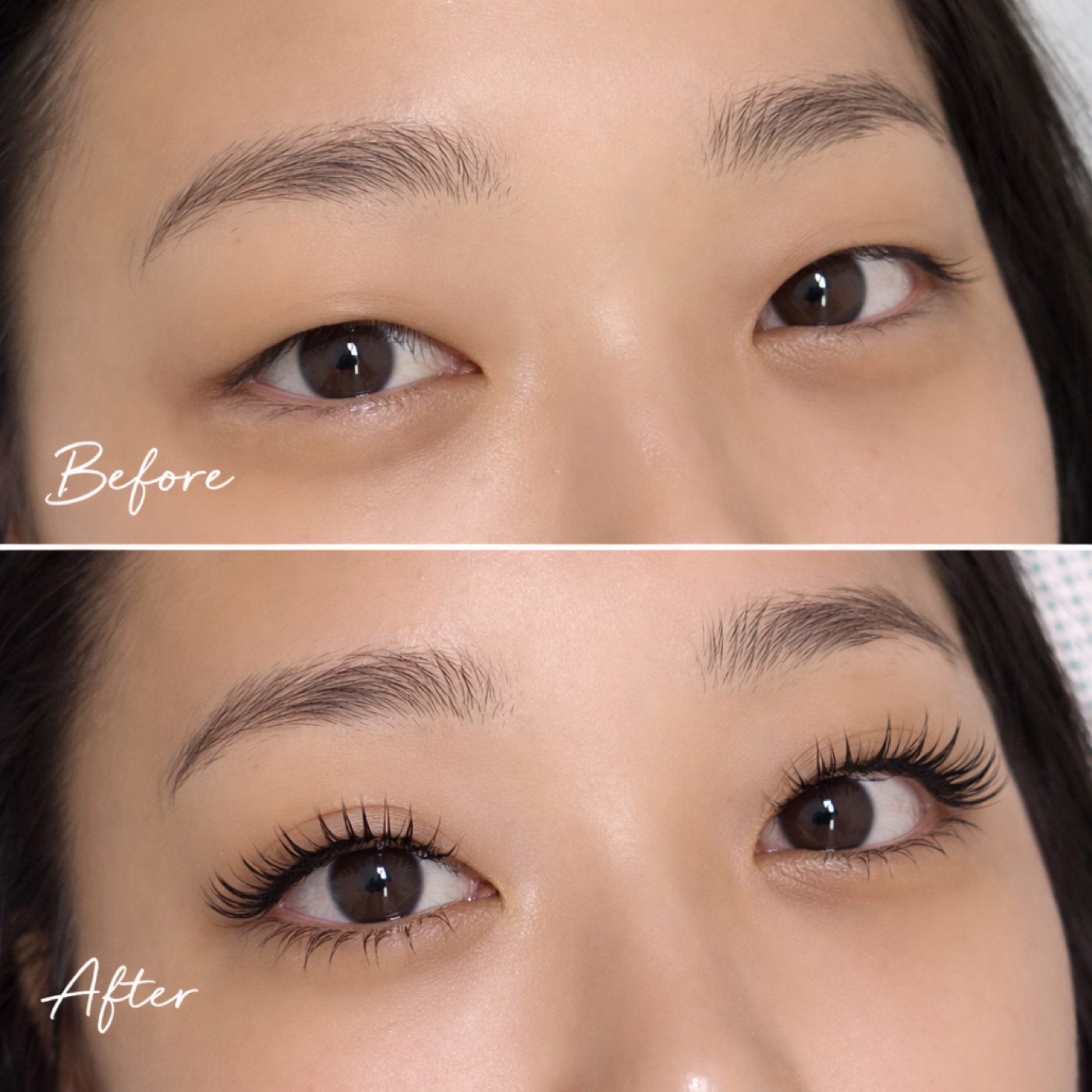 Anime Lashes — Before & After