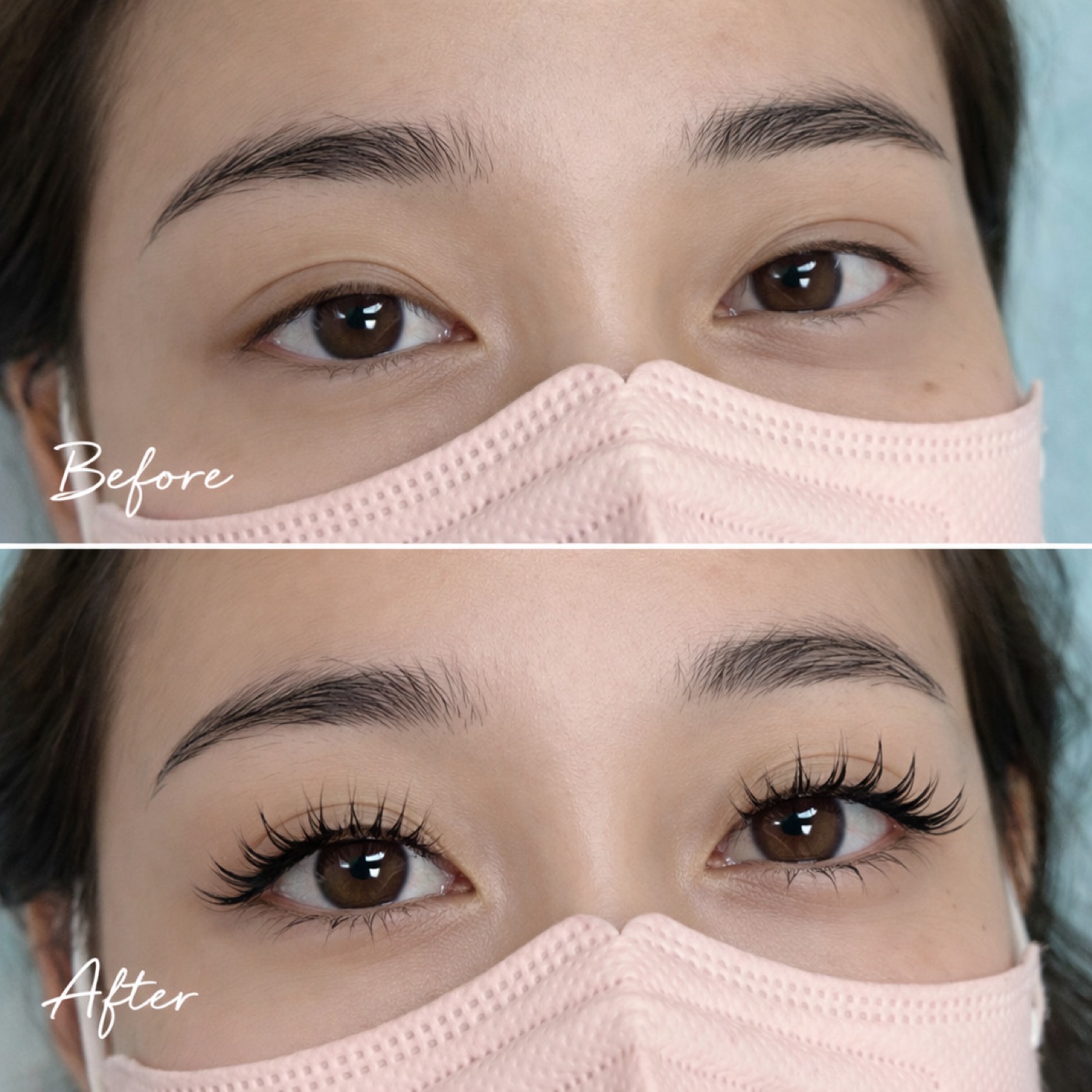 Anime Lashes — Before & After