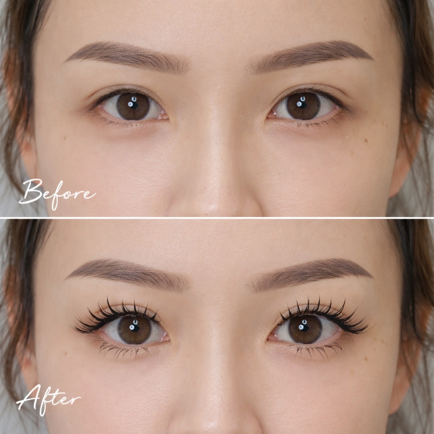 Anime Lashes — Before & After
