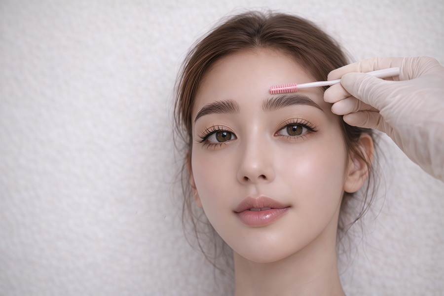 Brow Lamination and Tint